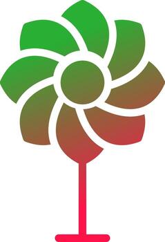 Glyph Gradient Design vector