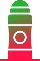 Deodorant Creative Icon Design vector