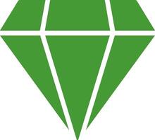 diseño de icono creativo de diamante vector