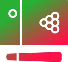 Snooker Creative Icon Design vector