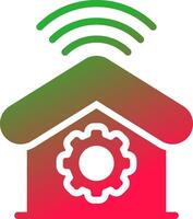 Home Automation Creative Icon Design vector