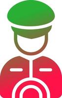 Captain Creative Icon Design vector