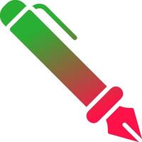 Fountain Pen Creative Icon Design vector