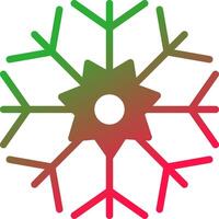 Snowflake Creative Icon Design vector