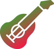 Guitar Creative Icon Design vector