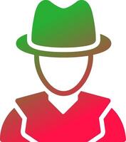 diseño de icono creativo detective vector