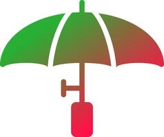 Umbrella Creative Icon Design vector