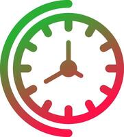 Timing Creative Icon Design vector