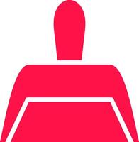 Dust Pan Creative Icon Design vector