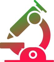 Microscope Creative Icon Design vector