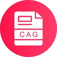 CAG Creative Icon Design vector