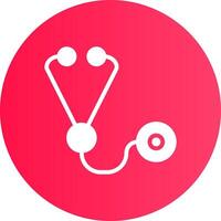 Stethoscope Creative Icon Design vector