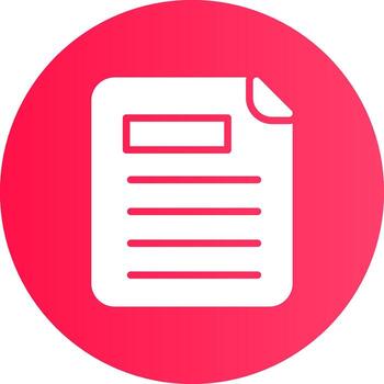 Document Creative Icon Design vector