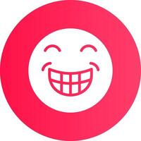Grin Creative Icon Design vector