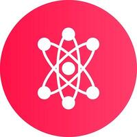 Atom Creative Icon Design vector