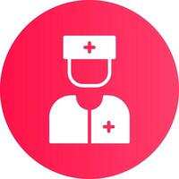 Nurse Creative Icon Design vector