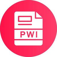 PWI Creative Icon Design vector