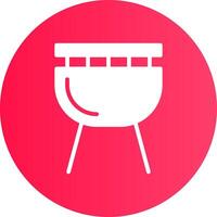 diseño de icono creativo de barbacoa vector