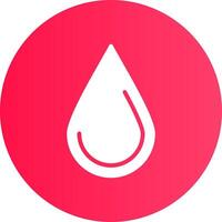 Water Drop Creative Icon Design vector