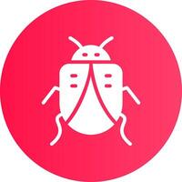 Bug Creative Icon Design vector