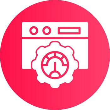 Search Engine Optimization Creative Icon Design vector