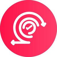 Scrum Creative Icon Design vector