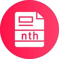 nth Creative Icon Design vector