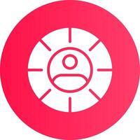 Targeting Creative Icon Design vector