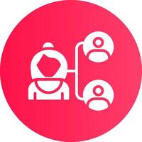 Manager Creative Icon Design vector