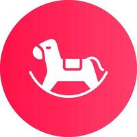 Toy Horse Creative Icon Design vector