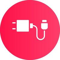 Charging Creative Icon Design vector