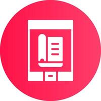 Online Magazine Creative Icon Design vector