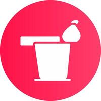 Garbage Creative Icon Design vector