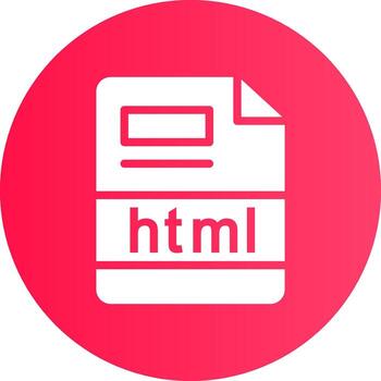 html creativo icono diseño vector