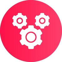 Gear Creative Icon Design vector