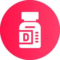 Vitamins Creative Icon Design vector