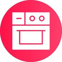 Oven Creative Icon Design vector