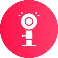Light Creative Icon Design vector