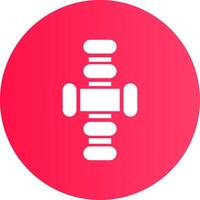 Pipeline Creative Icon Design vector