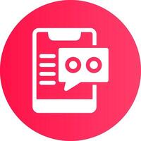 Video Call Creative Icon Design vector