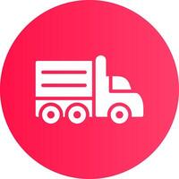 Truck Creative Icon Design vector