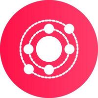 Planet Creative Icon Design vector