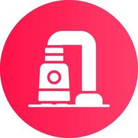 Vacuum Cleaner Creative Icon Design vector