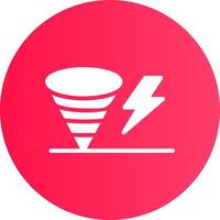 Tornado Creative Icon Design vector