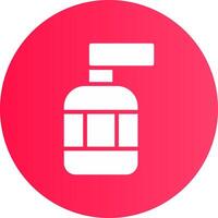 Hand Soap Creative Icon Design vector