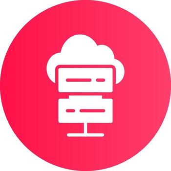 Cloud Computing Creative Icon Design vector