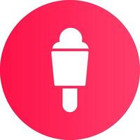 Ice Cream Creative Icon Design vector