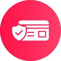 Payment Security Creative Icon Design vector