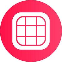 Grid Creative Icon Design vector