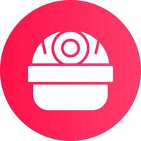 Helmet Creative Icon Design vector